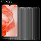 50 PCS 0.26mm 9H 2.5D Tempered Glass Film For TCL 205 - 1