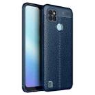 For OPPO Realme C21Y Litchi Texture TPU Shockproof Phone Case(Blue) - 1
