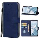 Leather Phone Case For Tecno Pop 5 LTE(Blue) - 1