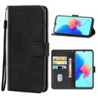 Leather Phone Case For Tecno Spark 8P(Black) - 1