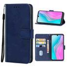 Leather Phone Case For Infinix Note 11(Blue) - 1