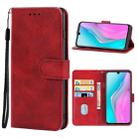 Leather Phone Case For Infinix Note 11(Red) - 1