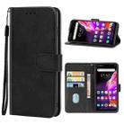 Leather Phone Case For Infinix Hot 10s(Black) - 1