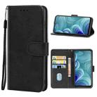 Leather Phone Case For Infinix Hot 11s NFC(Black) - 1