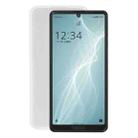 TPU Phone Case For Sharp Aquos Sense4 Lite(Transparent White) - 1