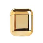 For AirPods 1/2 Electroplated PC Earphones Shockproof Protective Case(Gold) - 1