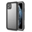 For iPhone 11 Pro Waterproof Full Coverage PC + TPU Phone Case(Black) - 1