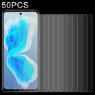 50 PCS 0.26mm 9H 2.5D Tempered Glass Film For Tecno Camon 18 - 1
