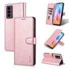 For vivo S10e / V23e AZNS Skin Feel Calf Texture Horizontal Flip Leather Phone Case(Rose Gold) - 1