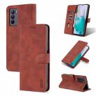 For vivo T1 5G AZNS Skin Feel Calf Texture Horizontal Flip Leather Phone Case(Brown) - 1