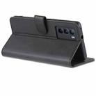 For vivo T1 5G AZNS Skin Feel Calf Texture Horizontal Flip Leather Phone Case(Black) - 5