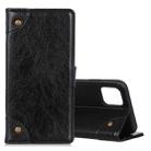 For Galaxy S10 Lite / A91 Copper Buckle Nappa Texture Horizontal Flip Leather Case with Holder & Card Slots & Wallet(Black) - 1