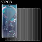 50 PCS 0.26mm 9H 2.5D Tempered Glass Film For Sharp Aquos R6 - 1