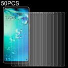 50 PCS 0.26mm 9H 2.5D Tempered Glass Film For Sharp Aquos Zero 6 - 1