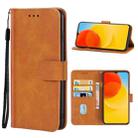 Leather Phone Case For Coolpad Cool 20 Pro(Brown) - 1