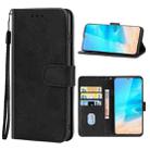 Leather Phone Case For CUBOT Note 20 Pro(Black) - 1