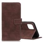 For Galaxy S10 Lite / A91 Crocodile Texture Horizontal Flip Leather Case with Holder & Wallet & Card Slots & Photo Frame(Brown) - 1