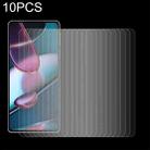 10 PCS 0.26mm 9H 2.5D Tempered Glass Film For Motorola Edge X30 / Edge 30 Pro - 1