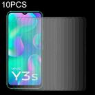 10 PCS 0.26mm 9H 2.5D Tempered Glass Film For vivo Y3s 2021 - 1