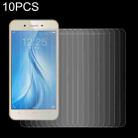 10 PCS 0.26mm 9H 2.5D Tempered Glass Film For vivo Y53 - 1