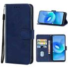 For OPPO A95 5G Leather Phone Case(Blue) - 1