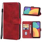 For Alcatel 1L Pro 2021 Leather Phone Case(Red) - 1