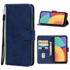 For Alcatel 1L Pro 2021 Leather Phone Case(Blue) - 1