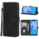 For CUBOT C20 Leather Phone Case(Black) - 1