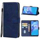 For CUBOT C20 Leather Phone Case(Blue) - 1