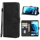 For CUBOT Note 9 Leather Phone Case(Black) - 1