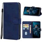 For Honor 20 SE Leather Phone Case(Blue) - 1