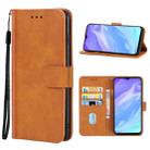 For Infinix Itel S16 Leather Phone Case(Brown) - 1