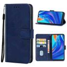 For Tecno Spark 7T Leather Phone Case(Blue) - 1