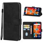 For UMIDIGI BISON X10 Leather Phone Case(Black) - 1