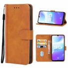 For vivo S7e 5G Leather Phone Case(Brown) - 1