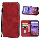 For ZTE A1 ZTG01 5G Leather Phone Case(Red) - 1