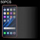 50 PCS 0.26mm 9H 2.5D Tempered Glass Film For OPPO F7 Youth - 1