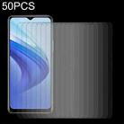 50 PCS 0.26mm 9H 2.5D Tempered Glass Film For vivo iQOO U3X Standard - 1