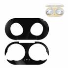 For Galaxy Buds Wireless Bluetooth Earphone Metal Protective Sticker(Black) - 1