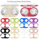 For Galaxy Buds Wireless Bluetooth Earphone Metal Protective Sticker(Black) - 3