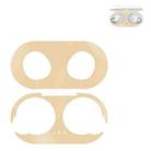 For Galaxy Buds Wireless Bluetooth Earphone Metal Protective Sticker(Gold) - 1