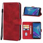 Leather Phone Case For Asus Zenfone Max Pro ZB602KL(Red) - 1