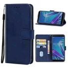 Leather Phone Case For Asus Zenfone Max Pro ZB602KL(Blue) - 1
