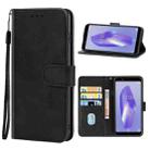 Leather Phone Case For BQ Aquaris C(Black) - 1