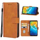 Leather Phone Case For LG Stylo 4 / Q Stylo 4(Brown) - 1