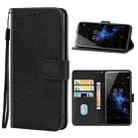 Leather Phone Case For Sony Xperia XZ2 Premium(Black) - 1