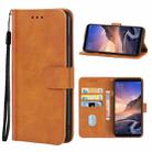 Leather Phone Case For Xiaomi Mi Max 3 Pro(Brown) - 1