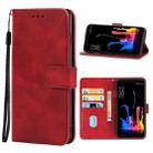 Leather Phone Case For Asus Zenfone Lite L1 ZA551KL(Red) - 1