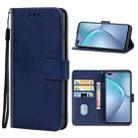 Leather Phone Case For Infinix Zero 8 X687(Blue) - 1