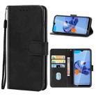 Leather Phone Case For Oukitel C19 / C19 Pro(Black) - 1